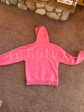 Pink Logo Hoodie  - GLO God’s Love Overcomes